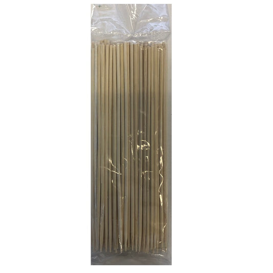 100 Bamboo Skewers Satay Sticks 6inch (Pack of 2)