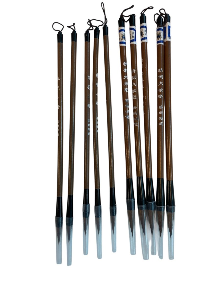 10pcs Chinese Calligraphy Brush Kanji Brushes Pens - Xihaha Limited
