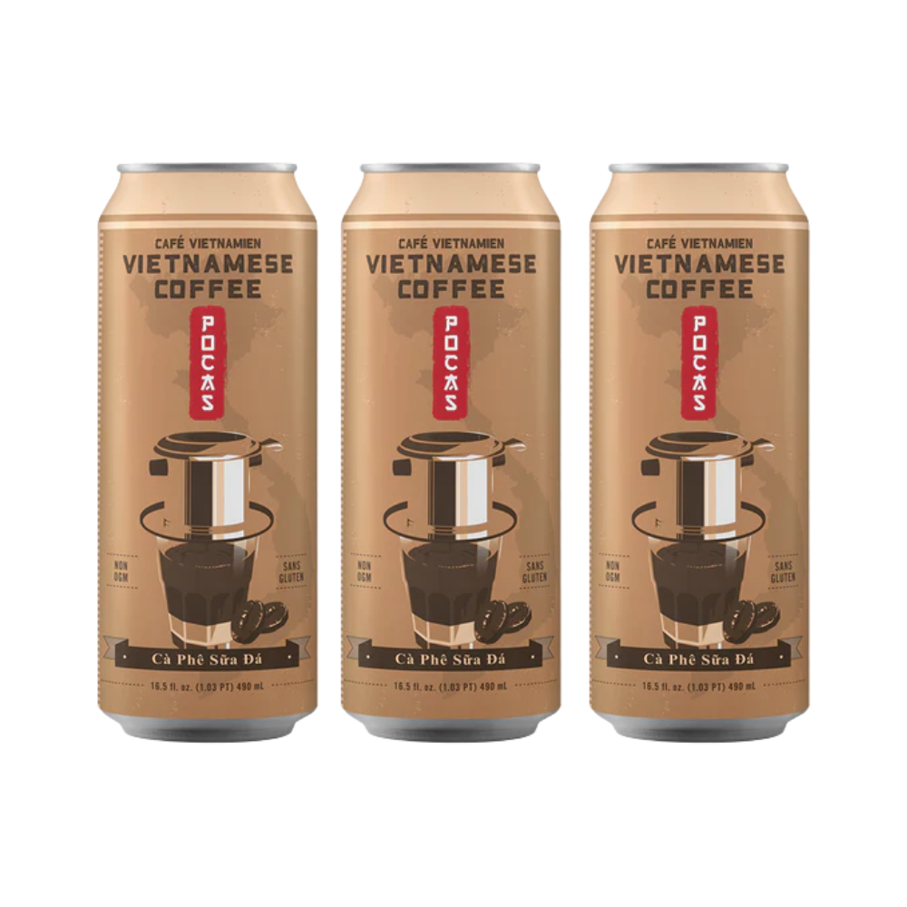 Pocas Vietnamese Coffee with Condensed Milk | Dalgona Milk Latte | 3 packs