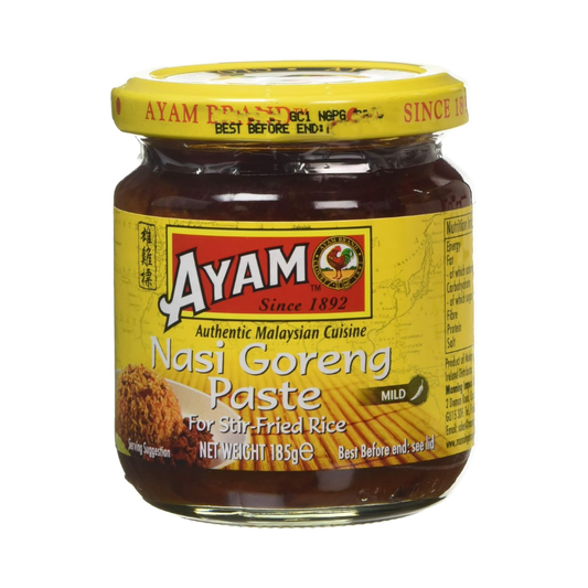 Ayam Nasi Goreng Paste 100 Natural Ingredient, Gluten Free 185g