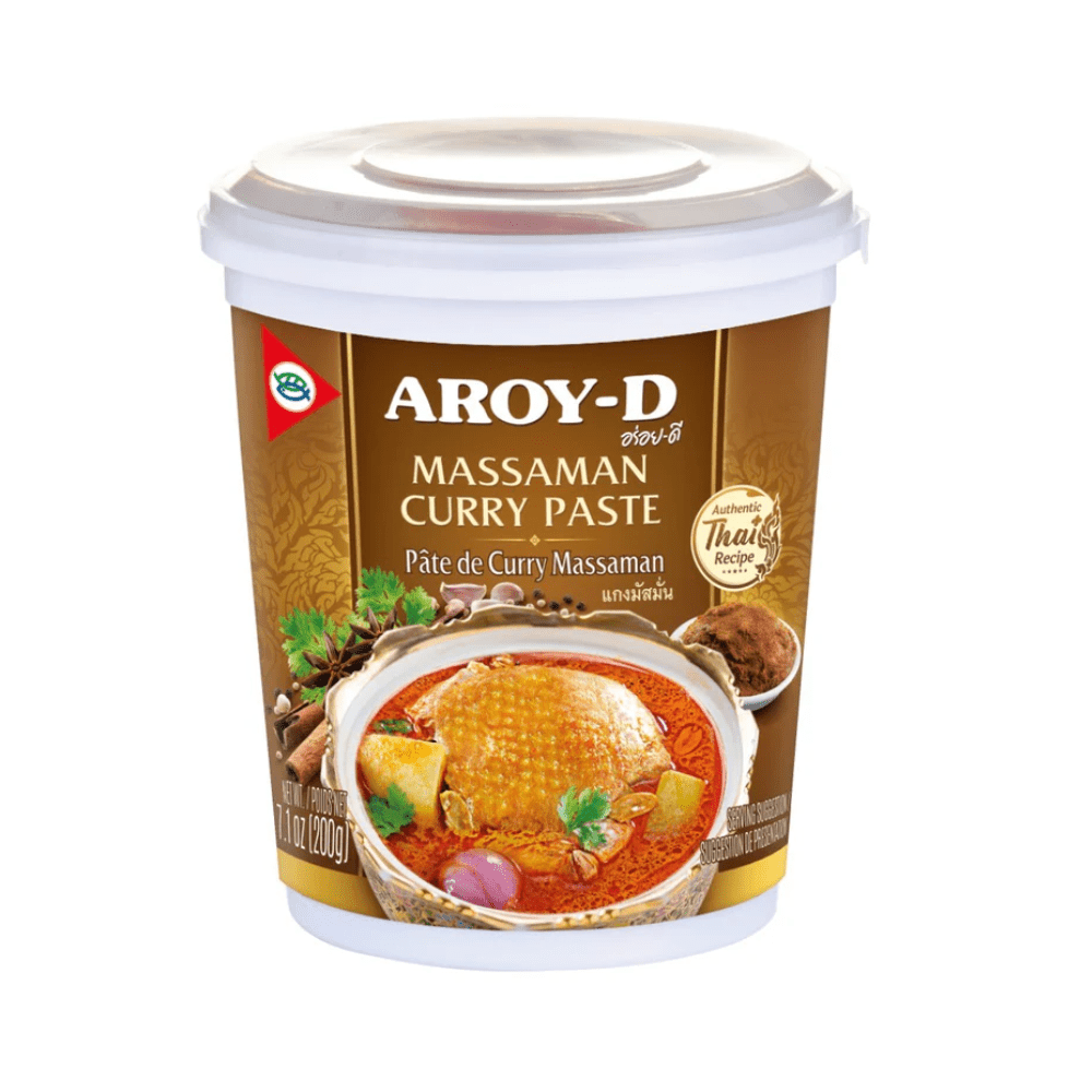 AROY - D Thai Massaman Curry Paste 200g x 2 packs - Xihaha Oriental Food & Gifts