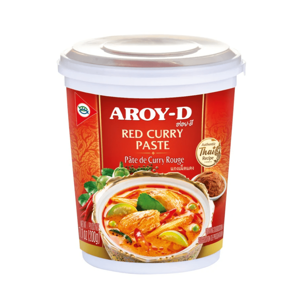 AROY - D Thai Red Curry Paste 200g x 2 packs - Xihaha Oriental Food & Gifts