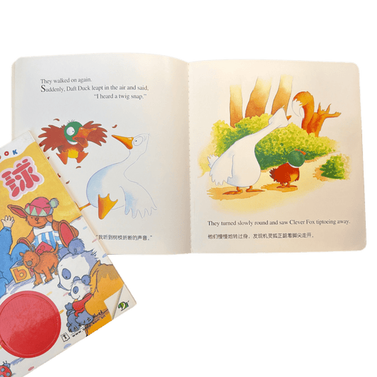Book Bundle : Silly Goose and Daft Duck play Hide - and Seek (Chinese and English) & Ball! (Dk Toddler Play Book) - Xihaha Oriental Food & Gifts