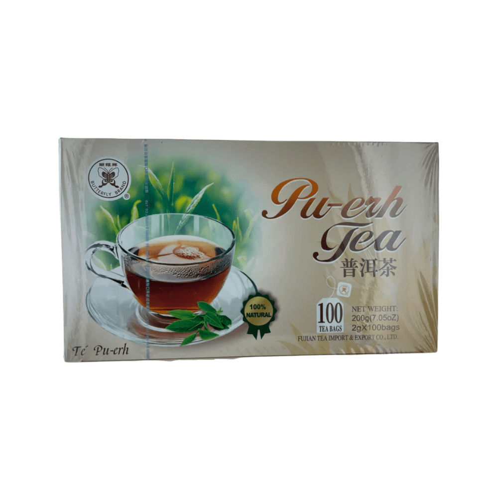 Butterfly Puerh Puer Pu - Erh Chinese 100 Tea Bags - Xihaha Limited