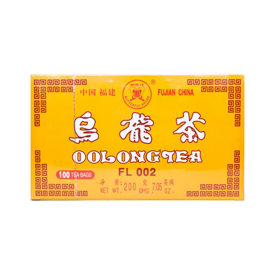Butterfly Fujian China Oolong Tea Fl002 2G X 100 Tea Bags (200G)