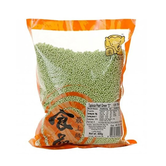 Chang Tapioca Pearls Green Small Size S 400g