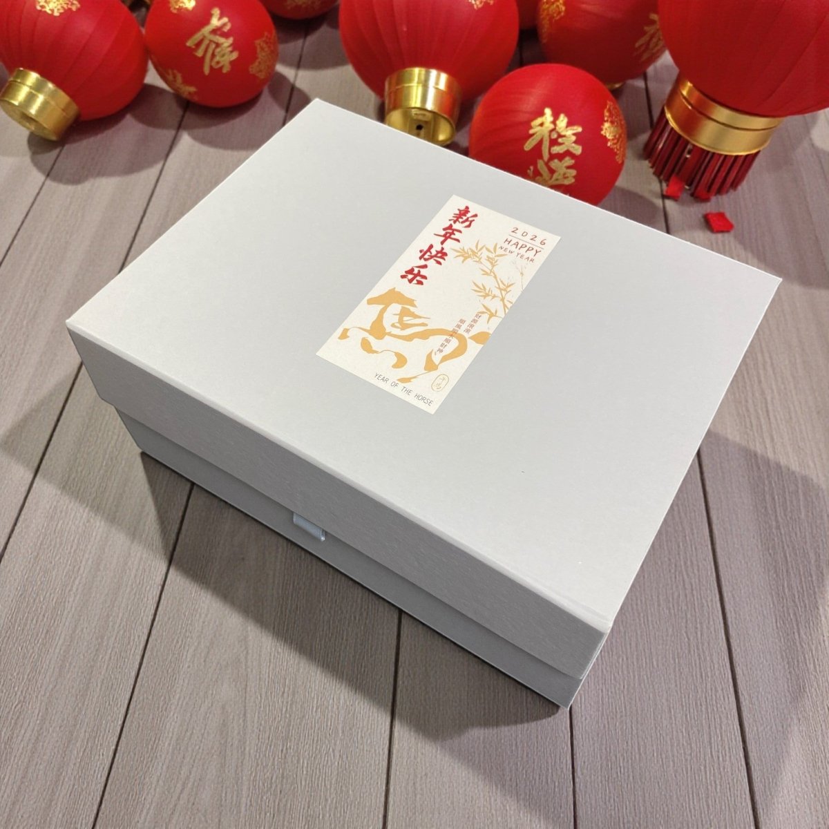 Chinese New Year Bird’s Nest Gift Set | Luxury Nourishing Gift with Ceramic Bowl & Spoon | CNY Wellness Gift - Xihaha Oriental Food & Gifts