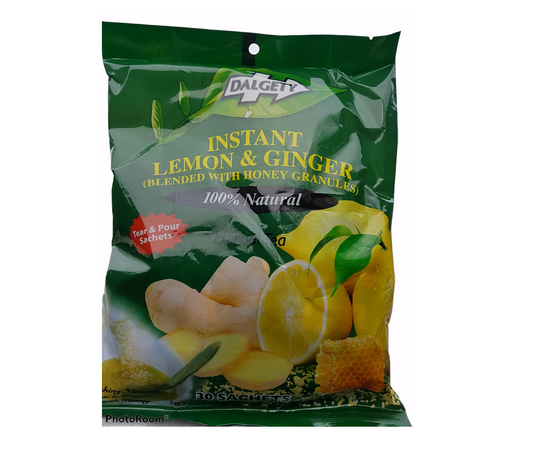 Dalgety Instant Lemon & Ginger Blended With Honey Granules (30 Sachets) 270G
