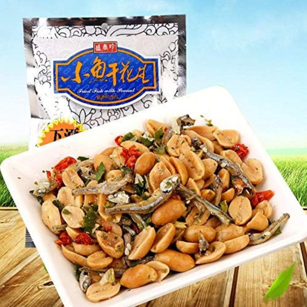 Dried Anchovies with Peanuts Snack 80g – Taiwanese Savoury Snack - Xihaha Oriental Food & Gifts
