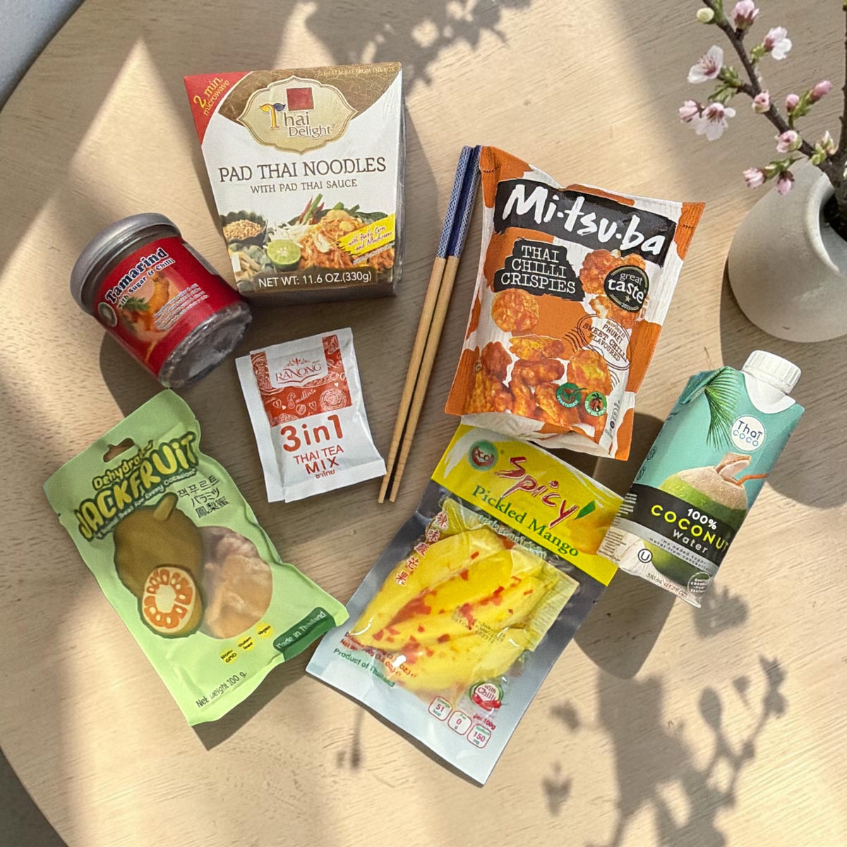 Thai Snack Food Gift Box – Taste of Thailand Night In Hamper