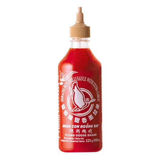Flying Goose Sriracha Hot Chilli Sauce with Extract Garlic 455ml - Xihaha Limited