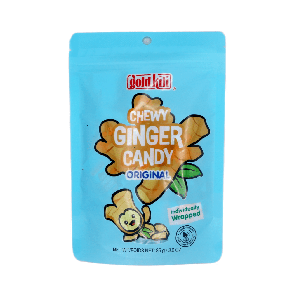 Gold Kili Chewy Ginger Candy (Original) 85g - Xihaha Oriental Food & Gifts