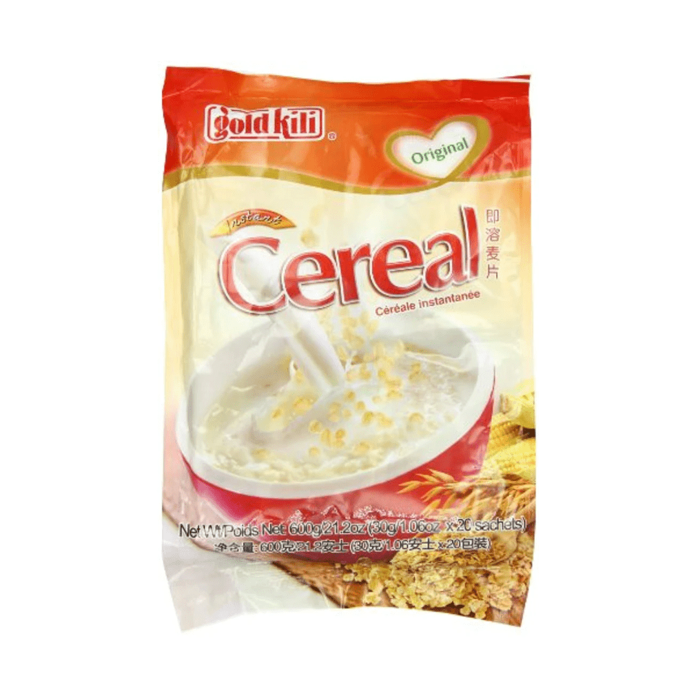 Gold kili Instant Cereal Original 600G (20 Sachets X 30G) - Xihaha Oriental Food & Gifts