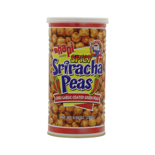 Hapi Spicy Sriracha Peas, Chili Garlic Coated Green Peas 280g - Xihaha Limited