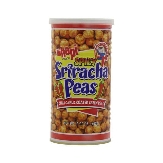 Hapi Spicy Sriracha Peas, Chili Garlic Coated Green Peas 280g
