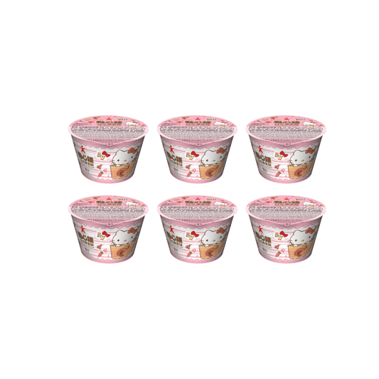 Hello Kitty Dim Sum Noodles Mini Bowl (Japanese Shrimp) 37g - Choose - Xihaha Oriental Food & Gifts