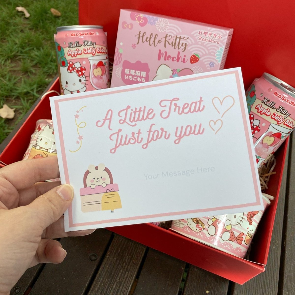 Hello Kitty Snack Gift Box – Kawaii Treat Hamper - Xihaha Oriental Food & Gifts