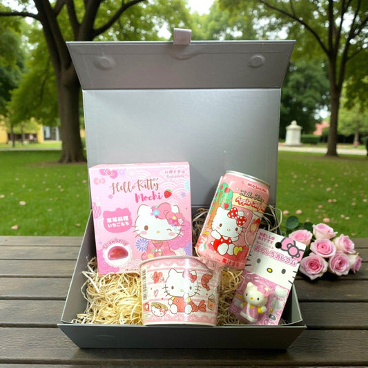 Hello Kitty Snack Gift Box – Kawaii Treat Hamper - Xihaha Oriental Food & Gifts