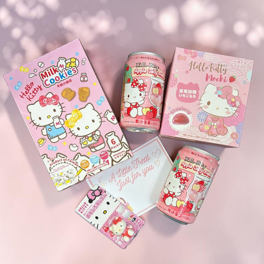 Hello Kitty Sweet Treat Gift Basket| Kawaii Snack Hamper - Xihaha Oriental Food & Gifts