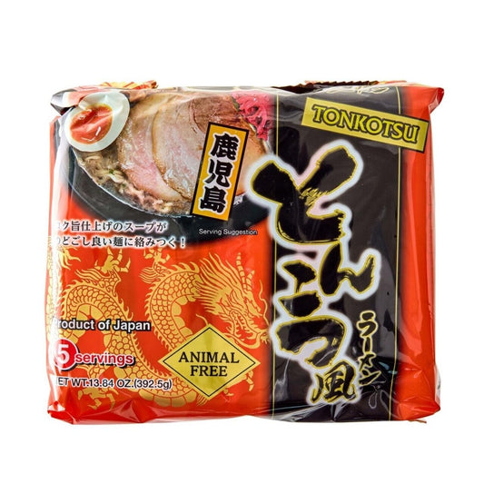 Higashimaru Animal Free Japanese Kagoshima Ramen Noodles (Pack of 5) - Choose Flavour - Xihaha Limited