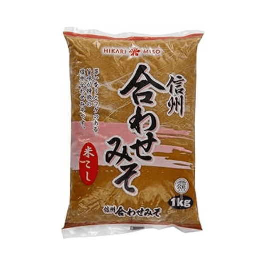Hikari Shinshu Miso Awase Miso Paste 1kg - Choose Quantity - Xihaha Limited