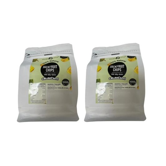 Golden Lotus Jackfruit Chips 100g (Pack of 2)