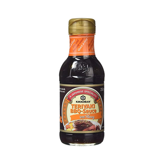 Kikkoman Teriyaki Barbeque Sauce with Honey 250 ml