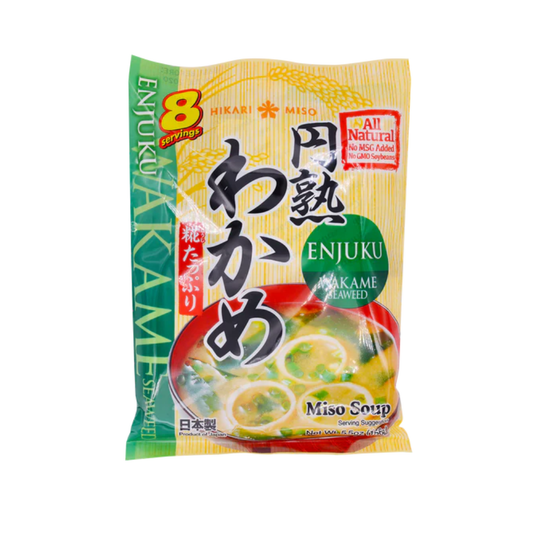 Hikari Instant Miso Wakeme Seaweed (8 Servings Packs Inside)