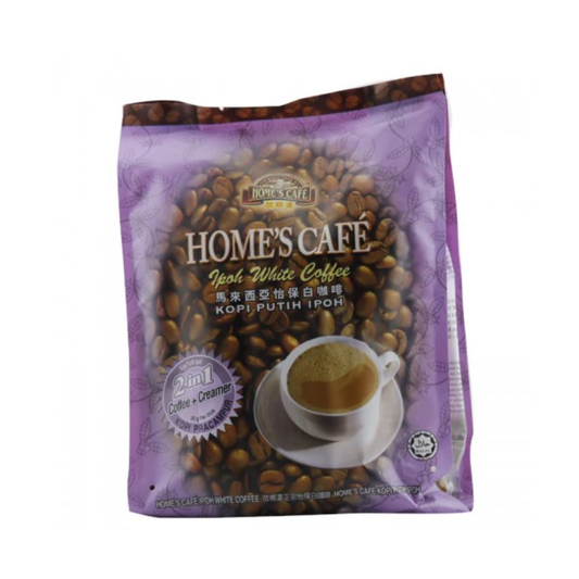 Home's Cafe 2In1 Ipoh White Coffee 25G X 15 Sticks, halal (375G)