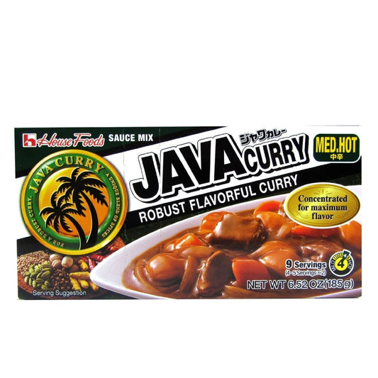 House Foods Java Curry Medium 9 Servings 185g - Xihaha Limited