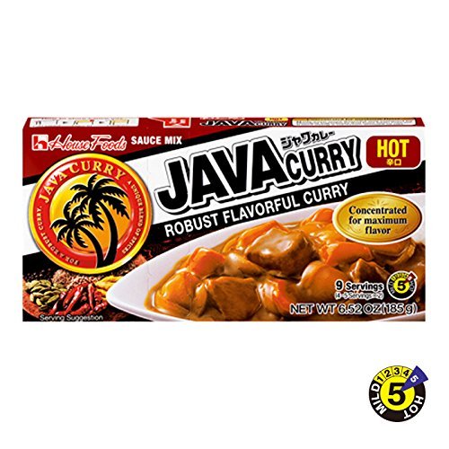House Foods Java Curry Mix Hot 9 Servings 185g - Xihaha Limited