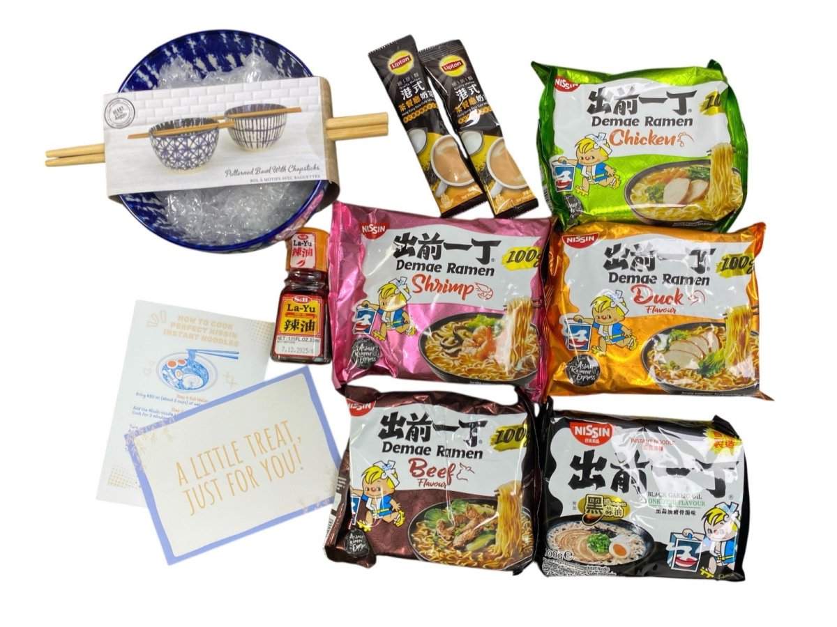 Instant Noodle Lover’s Gift Food Hamper (Nissin Edition) Japanese Oriental - Xihaha Limited