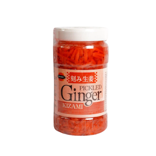 J-Basket Kizami Shredded Red Pickled Ginger 340g