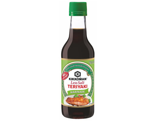Kikkoman Less Salt Teriyaki Marinda Sauce 250 ml
