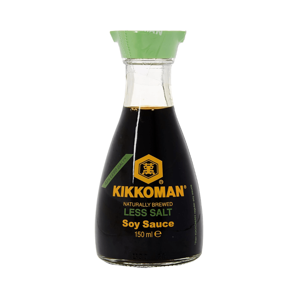 Kikkoman Naturally Brewed 43% Less Salt Soy Sauce 150ml - Xihaha Limited