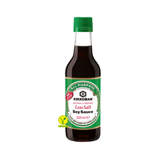 Kikkoman Naturally Brewed 43% Less Salt Soy Sauce 250ml - Xihaha Limited