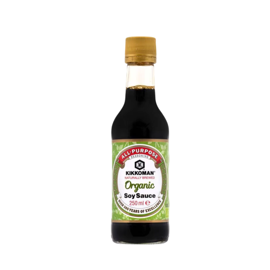 Kikkoman Naturally Brewed Organic Soy Sauce 250ml