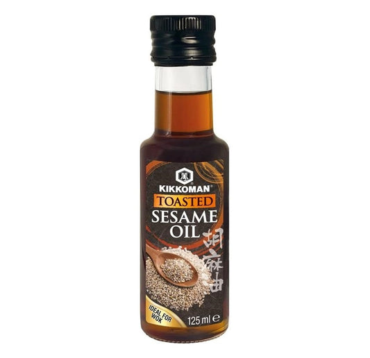 Kikkoman Toasted Sesame Oil (Ideal for Wok) 125ml