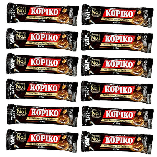 Kopiko Coffee Candy Blister Pack 17.5g (1 pack - 4 candy) - Choose - Xihaha Oriental Food & Gifts