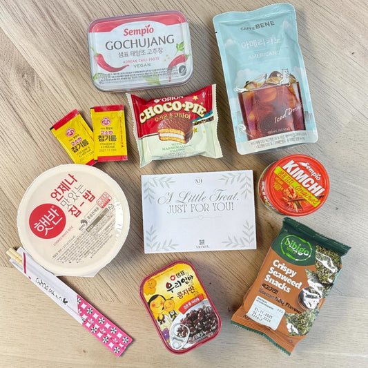 Korean Food Hamper - Everyday Comfort Box - Xihaha Oriental Food & Gifts