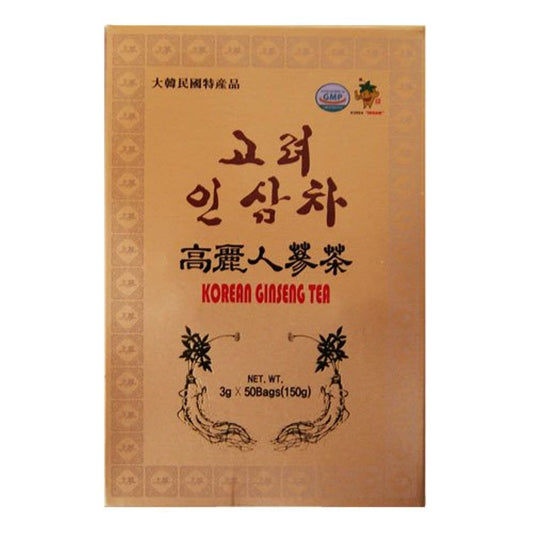 Korean Ginseng Tea 50 X 3G Teabags (Granules Powder)