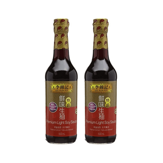 Lee Kum Kee Premium Light Soy 500 ml x 2 packs - Xihaha Limited
