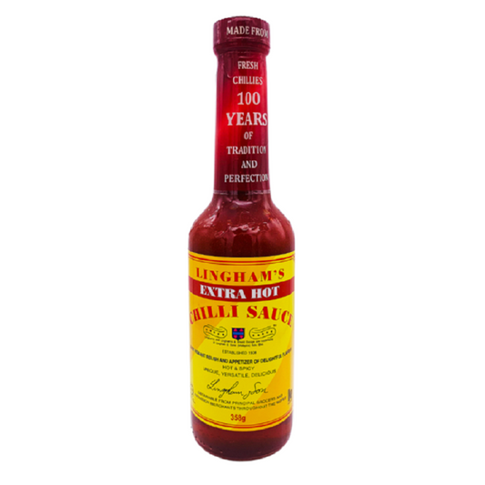 Lingham's Extra Hot Chilli Sauce 340g