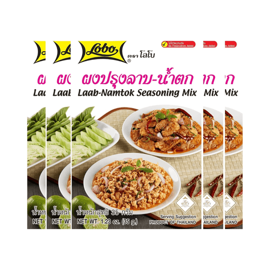 Lobo Thai Laab - namtok Seasoning Mix 30g x 5 packs - Xihaha Limited