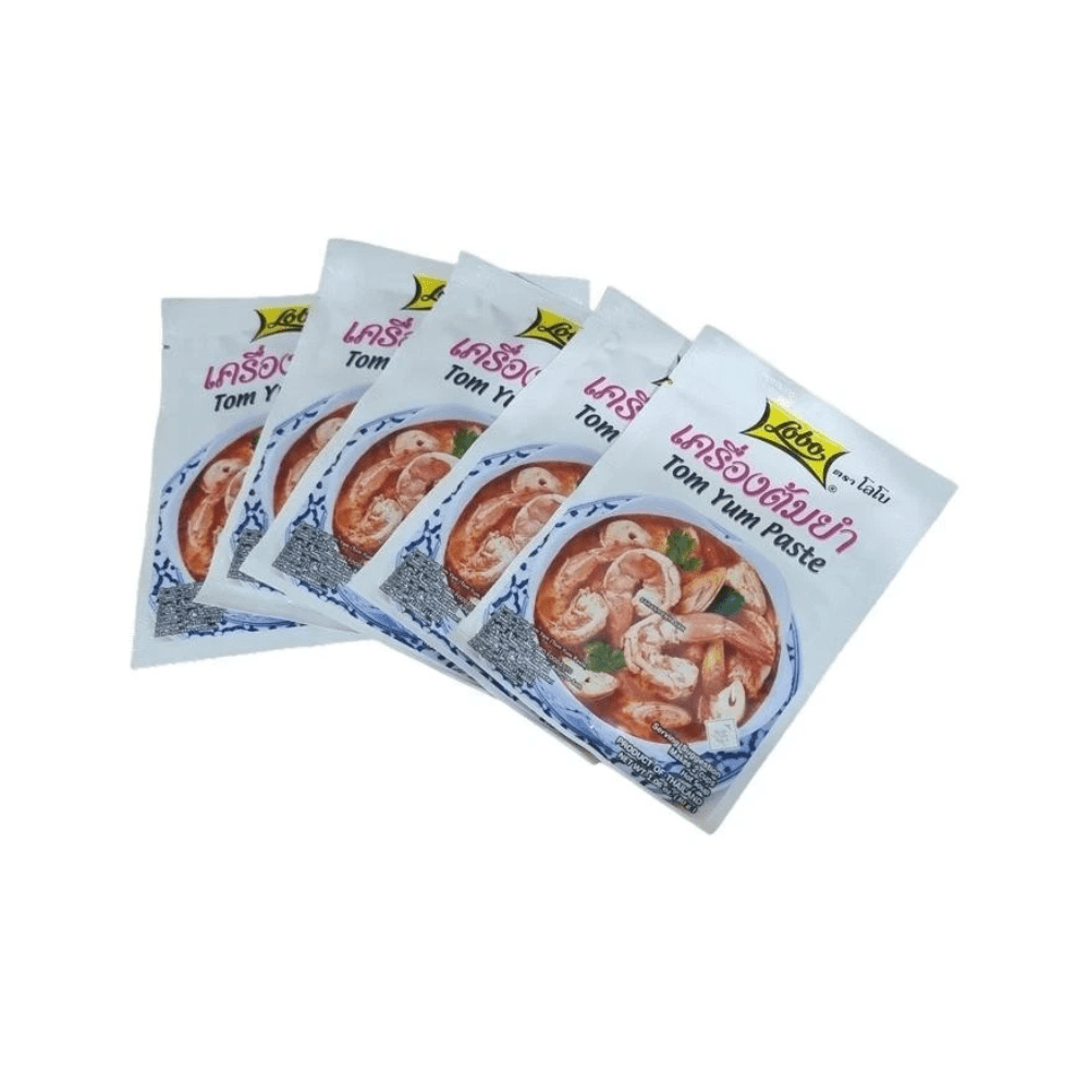 Lobo Thai Tom Yum Paste 30g x 5 packs - Xihaha Limited