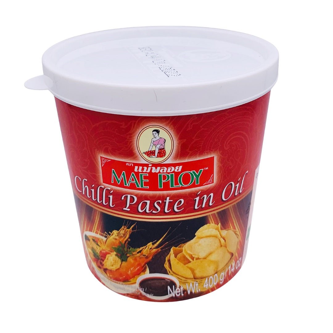 Mae Ploy Chilli Paste in Oil 400g - Xihaha Limited