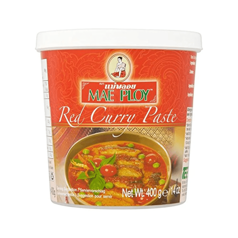 Mae Ploy Red Curry Paste 400G *BBD 2 Oct 2025* - Xihaha Limited