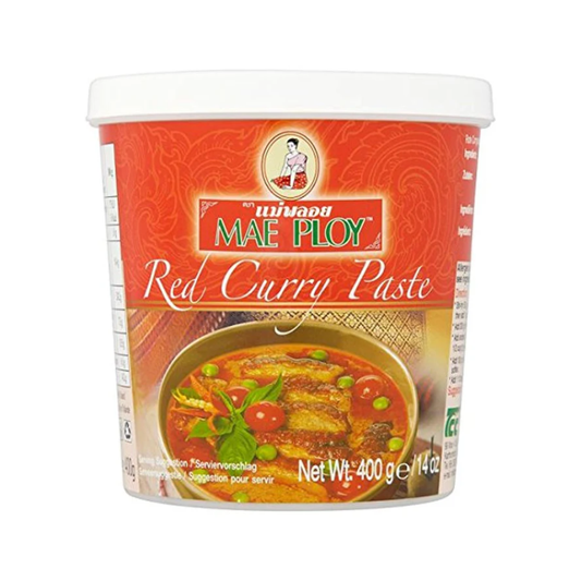 Mae Ploy Red Curry Paste 400G *BBD 2 Oct 2025*