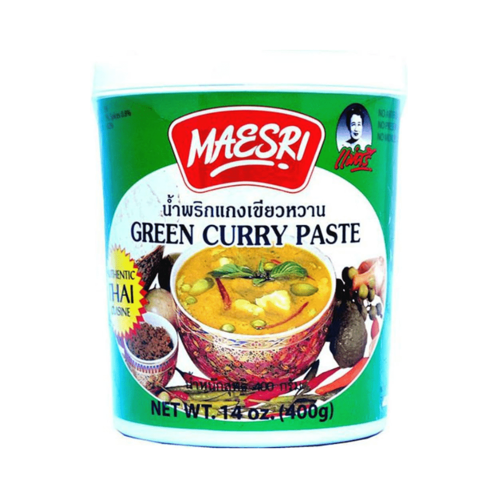 MaeSri Green Curry Paste, No Preserative, No MSG, Vegan 400g - Xihaha Limited