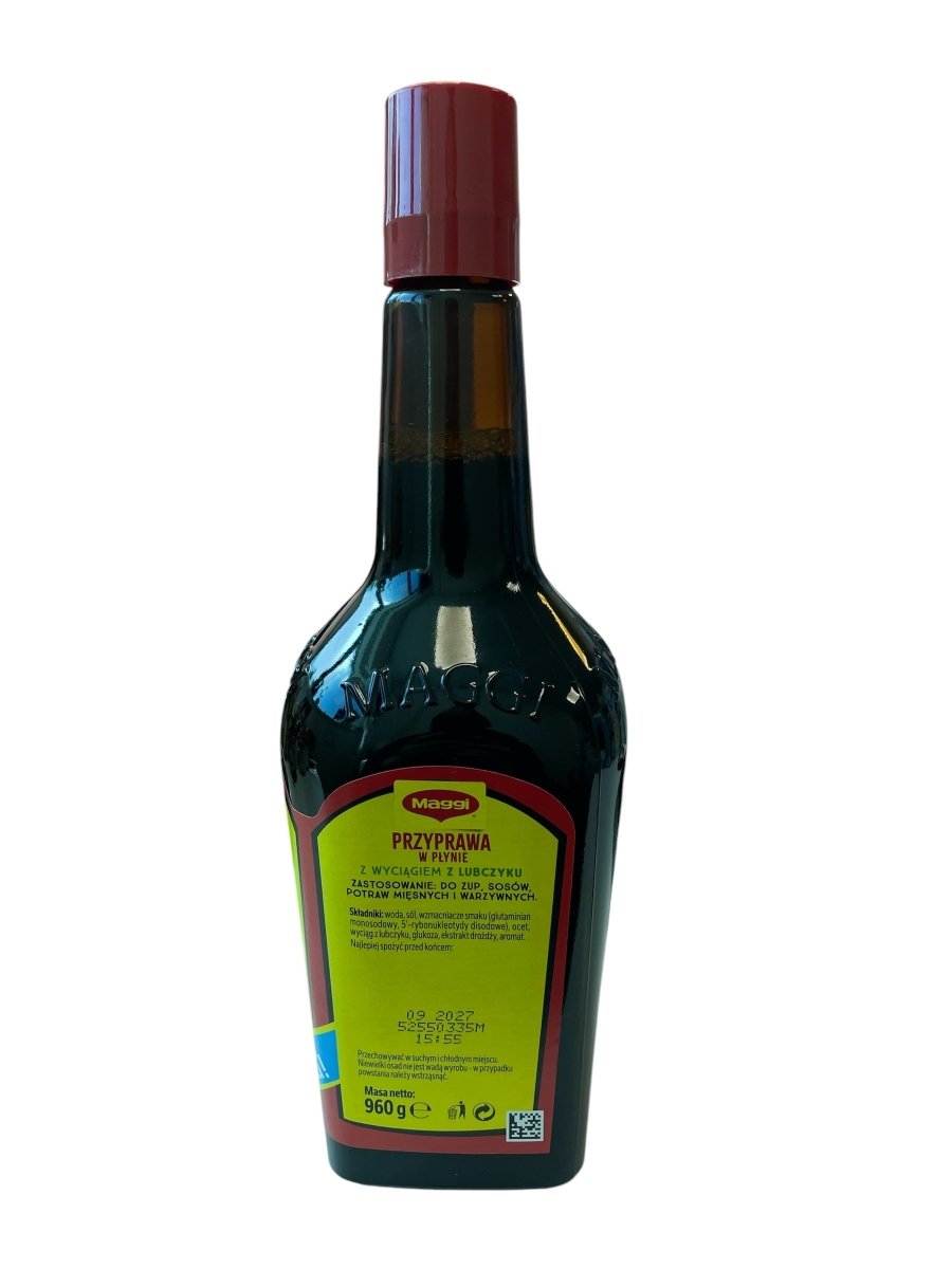 Maggi Liquid Seasoning 960ml – European Style Savoury Seasoning Sauce | For Soups, Sauces & Cooking - Xihaha Oriental Food & Gifts